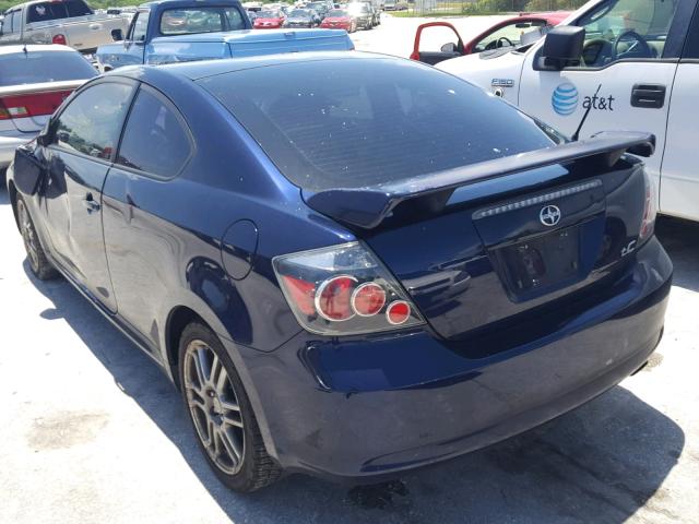 JTKDE3B75A0307009 - 2010 TOYOTA SCION TC ლურჯი ფოტო 3