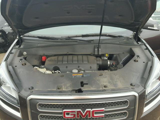 1GKKRSKD9FJ146141 - 2015 GMC ACADIA SLT გრაფიტი ფოტო 7