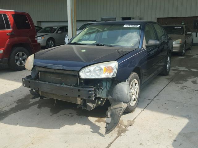 1G1ZS58F87F301378 - 2007 CHEVROLET MALIBU LS ლურჯი ფოტო 2