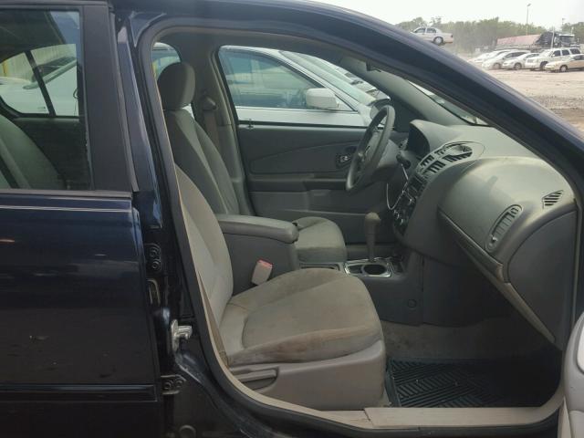 1G1ZS58F87F301378 - 2007 CHEVROLET MALIBU LS ლურჯი ფოტო 5