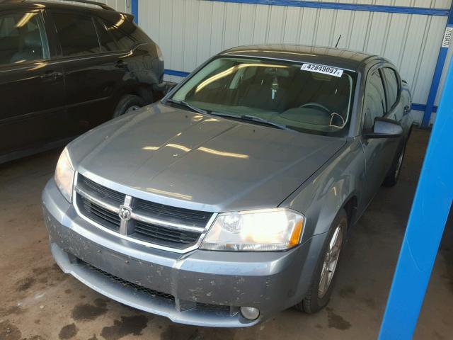 1B3LC56B89N508227 - 2009 DODGE AVENGER SX GRAY photo 2