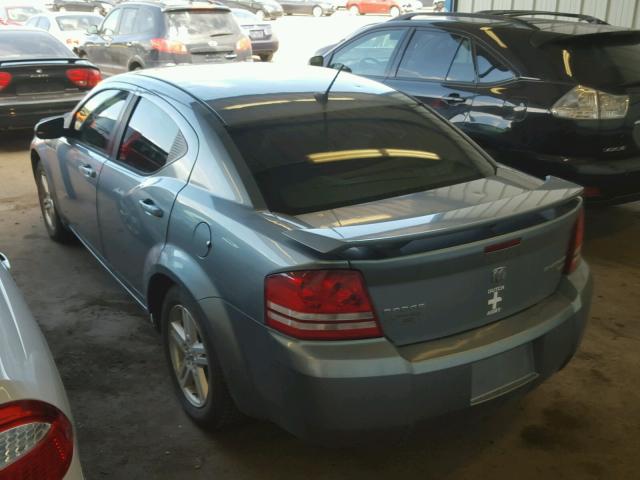 1B3LC56B89N508227 - 2009 DODGE AVENGER SX GRAY photo 3