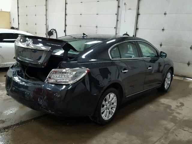 1G4GC5ER0CF320961 - 2012 BUICK LACROSSE BLACK photo 4