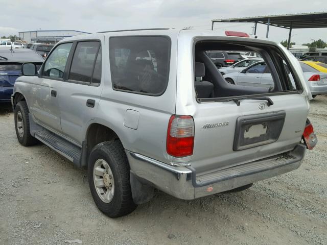 JT3GM84R2Y0065152 - 2000 TOYOTA 4RUNNER SILVER photo 3