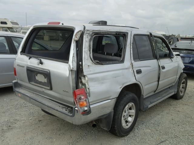 JT3GM84R2Y0065152 - 2000 TOYOTA 4RUNNER SILVER photo 4