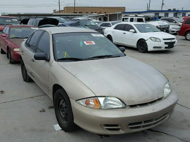 1G1JC524627414220 - 2002 CHEVROLET CAVALIER B BROWN photo 1