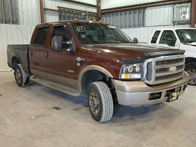 1FTSW21P16EB41914 - 2006 FORD F250 SUPER BROWN photo 1