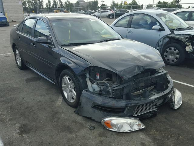 2G1WG5E37D1178772 - 2013 CHEVROLET IMPALA BLACK photo 1