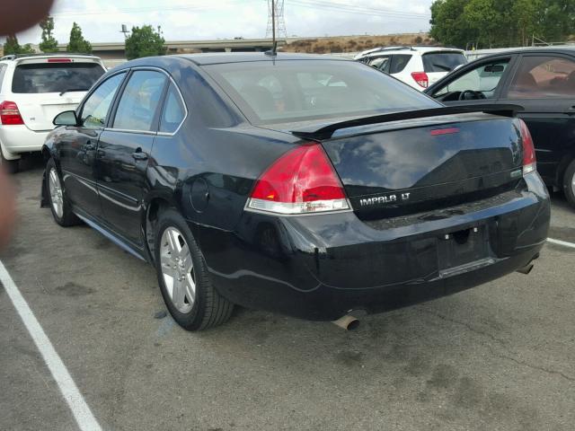 2G1WG5E37D1178772 - 2013 CHEVROLET IMPALA BLACK photo 3