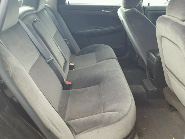 2G1WG5E37D1178772 - 2013 CHEVROLET IMPALA BLACK photo 6