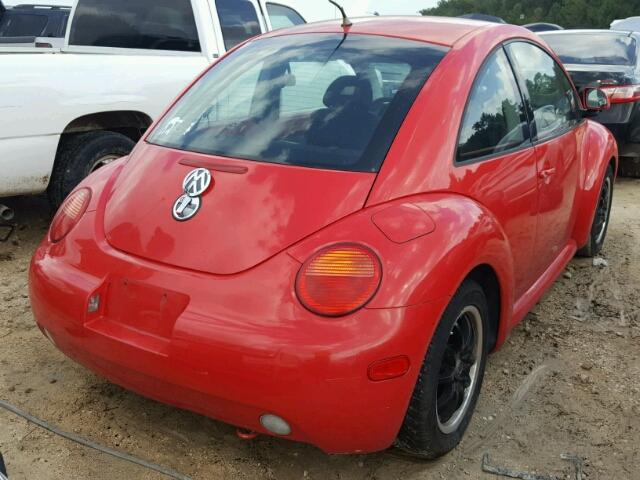 3VWBB61C1WM049564 - 1998 VOLKSWAGEN NEW BEETLE RED photo 4