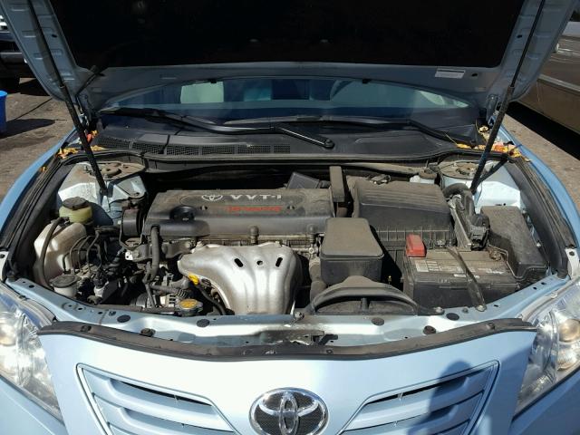 4T4BE46K39R116309 - 2009 TOYOTA CAMRY TEAL photo 7