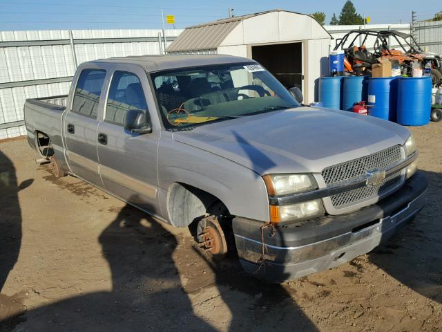 2GCEC13T851223455 - 2005 CHEVROLET SILVERADO GRAY photo 1