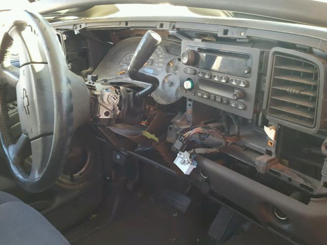 2GCEC13T851223455 - 2005 CHEVROLET SILVERADO GRAY photo 9