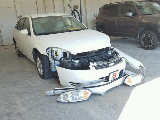 2G1WT58K179375098 - 2007 CHEVROLET IMPALA LT WHITE photo 1