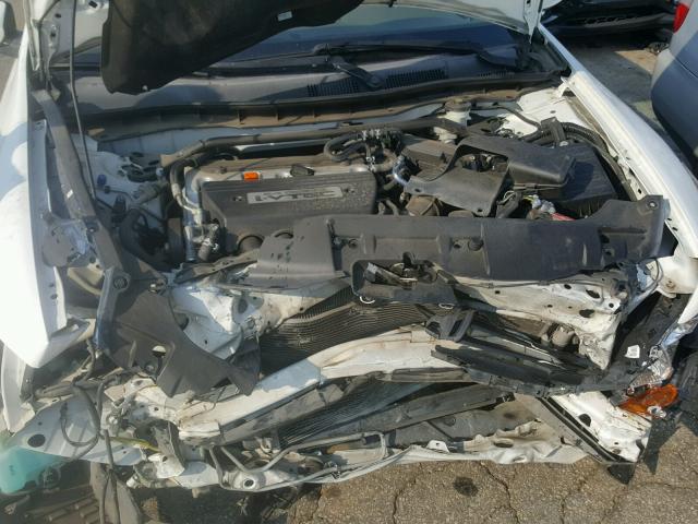 1HGCP26849A056498 - 2009 HONDA ACCORD EXL WHITE photo 7