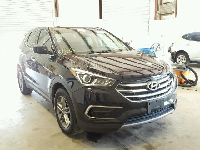 5XYZT3LB8HG395032 - 2017 HYUNDAI SANTA FE S BLACK photo 1