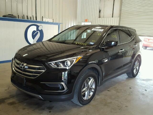 5XYZT3LB8HG395032 - 2017 HYUNDAI SANTA FE S BLACK photo 2