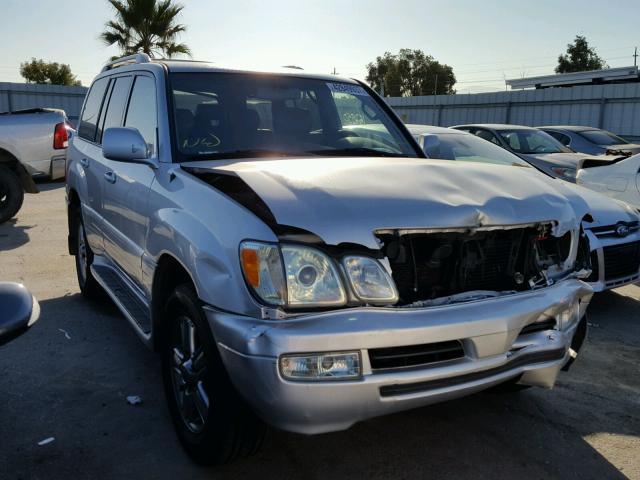 JTJHT00W464005571 - 2006 LEXUS LX 470 SILVER photo 1