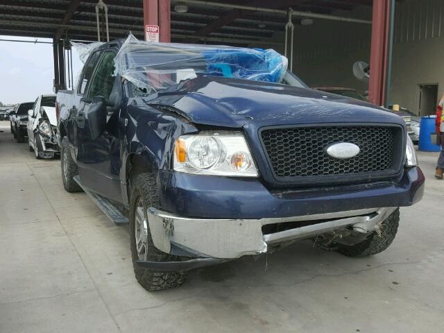 1FTRW12W06FA99759 - 2006 FORD F150 SUPER BLUE photo 1