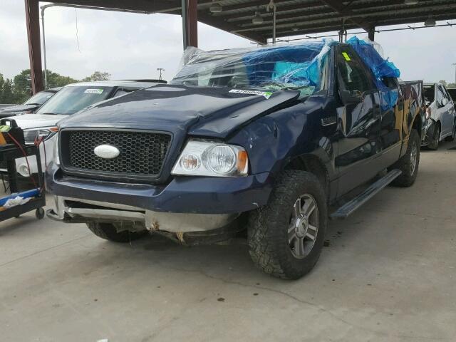 1FTRW12W06FA99759 - 2006 FORD F150 SUPER BLUE photo 2