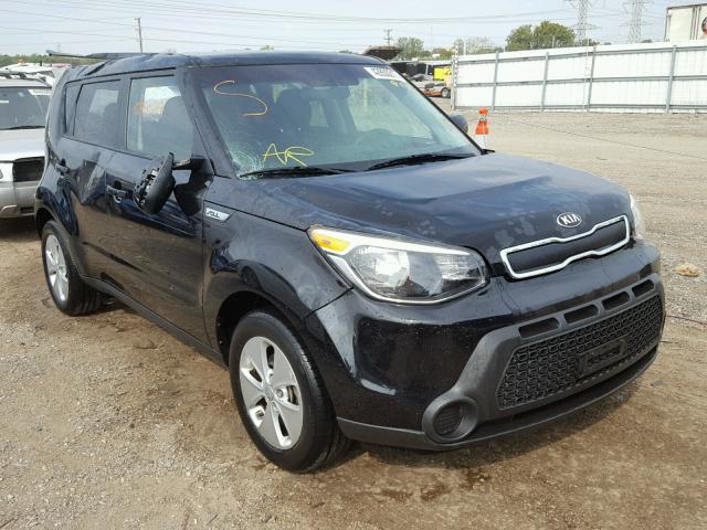 KNDJN2A23G7830636 - 2016 KIA SOUL BLACK photo 1