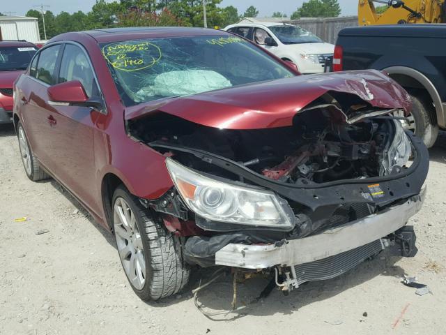 1G4GE5GV1AF293657 - 2010 BUICK LACROSSE C BURGUNDY photo 1