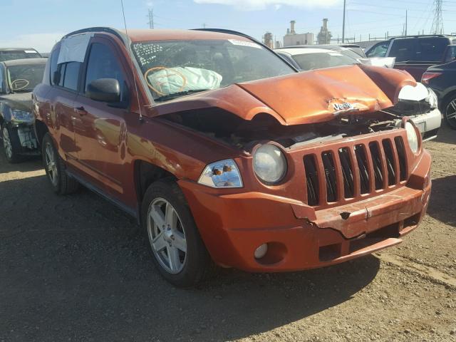 1J4NT4FB0AD541177 - 2010 JEEP COMPASS SP ORANGE photo 1