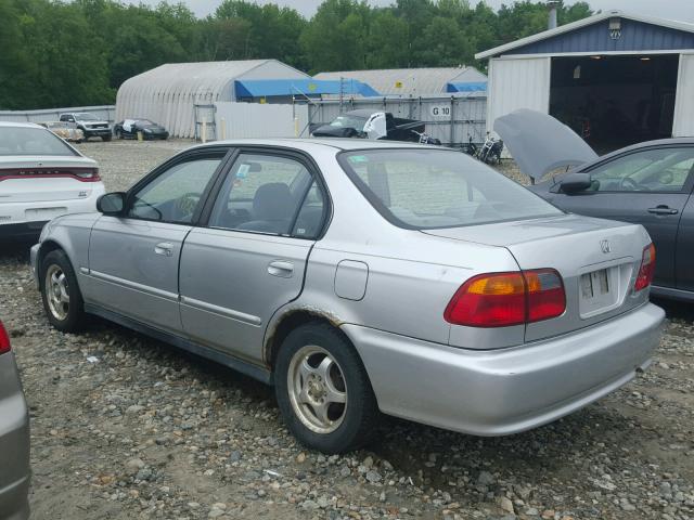 2HGEJ6612XH587556 - 1999 HONDA CIVIC BASE SILVER photo 3