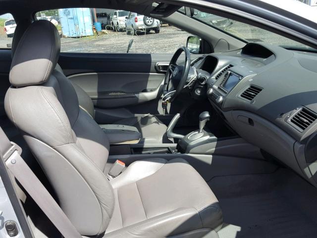 2HGFG12998H550068 - 2008 HONDA CIVIC EXL 银色 照片 5