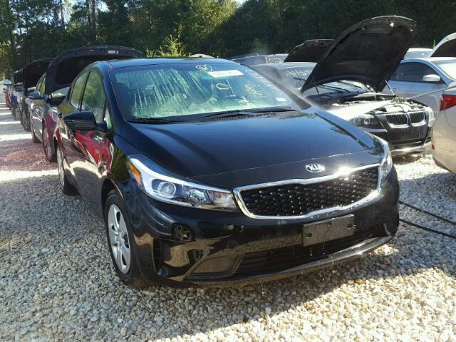 3KPFK4A72HE104712 - 2017 KIA FORTE LX BLACK photo 1