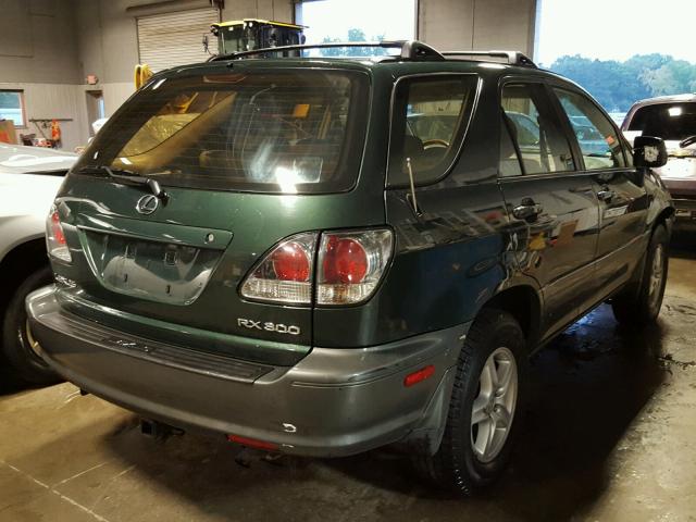 JTJHF10U910205308 - 2001 LEXUS RX GREEN photo 4