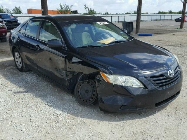 4T4BE46K08R047271 - 2008 TOYOTA CAMRY CE BLACK photo 1