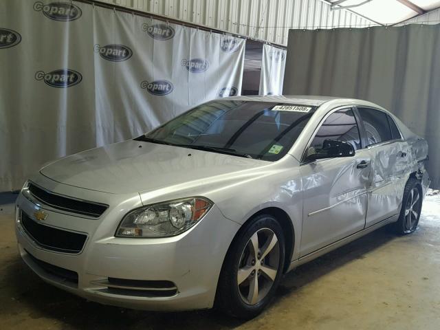 1G1ZC5EU6CF342408 - 2012 CHEVROLET MALIBU 1LT 银色 照片 2
