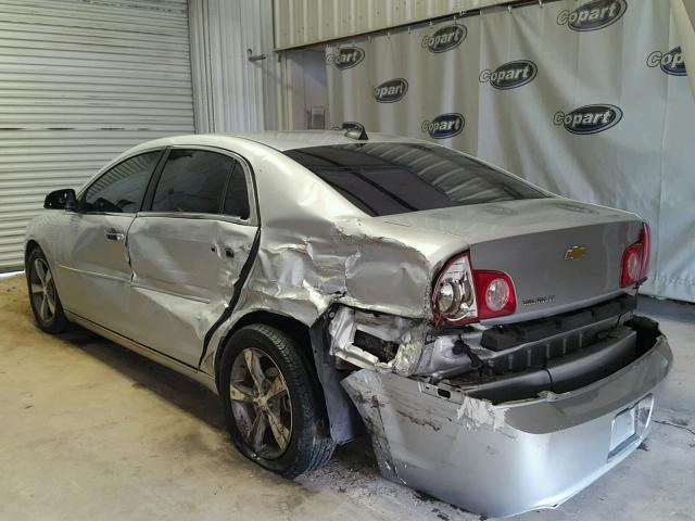 1G1ZC5EU6CF342408 - 2012 CHEVROLET MALIBU 1LT 银色 照片 3