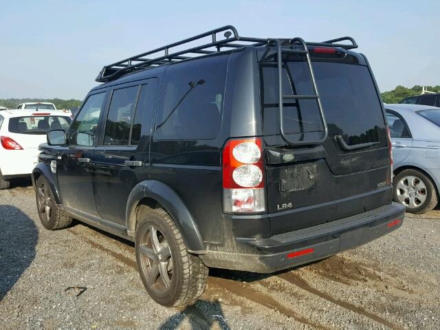 SALAK2D46CA632077 - 2012 LAND ROVER LR4 HSE LU BLACK photo 3