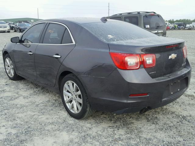 1G11H5SA2DF326944 - 2013 CHEVROLET MALIBU LTZ GRAY photo 3