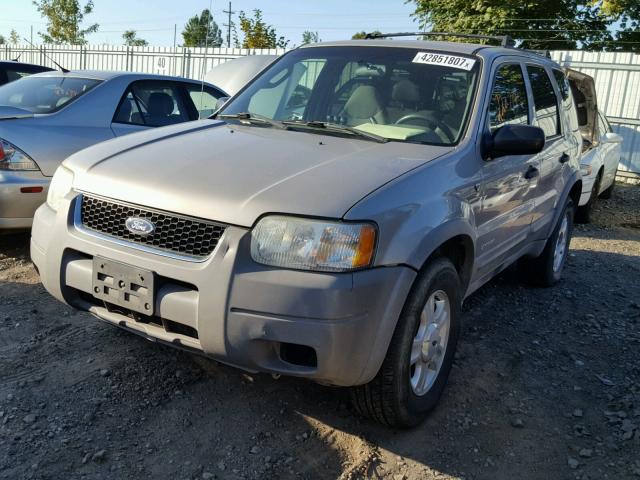 1FMYU04151KB80104 - 2001 FORD ESCAPE XLT TAN photo 2