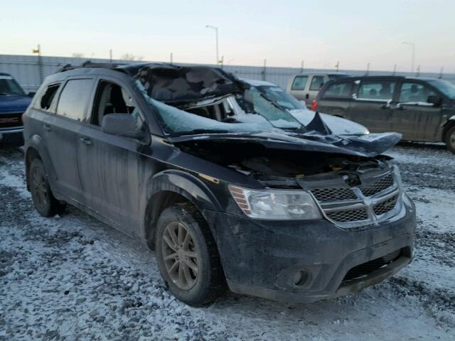 3C4PDCCG9DT666165 - 2013 DODGE JOURNEY SX BLACK photo 1