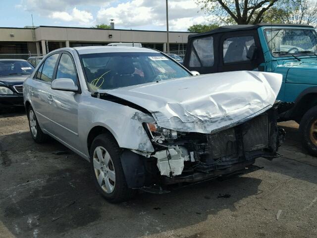 5NPET46C09H519491 - 2009 HYUNDAI SONATA GLS SILVER photo 1