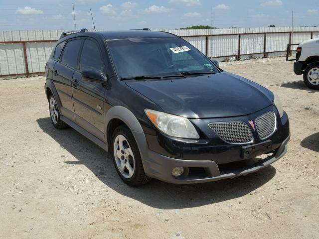 5Y2SL65877Z433077 - 2007 PONTIAC VIBE BLACK photo 1