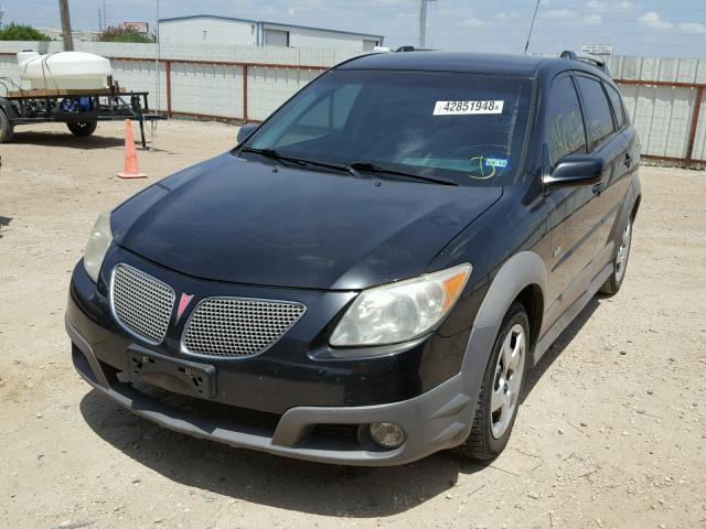 5Y2SL65877Z433077 - 2007 PONTIAC VIBE BLACK photo 2