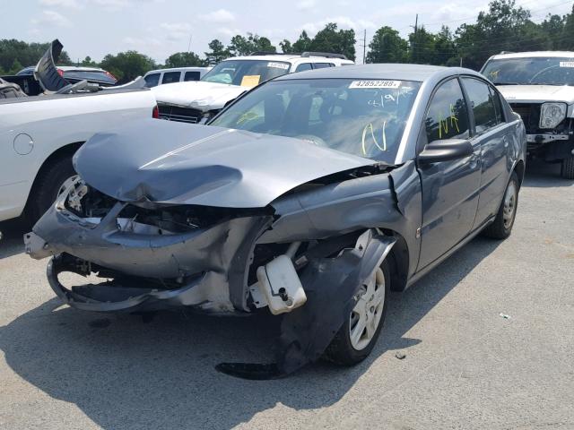 1G8AJ58F96Z150484 - 2006 SATURN ION LEVEL GRAY photo 2