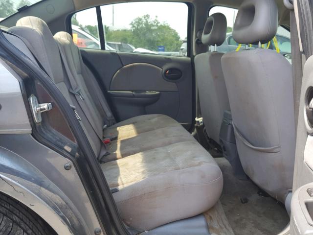 1G8AJ58F96Z150484 - 2006 SATURN ION LEVEL GRAY photo 6