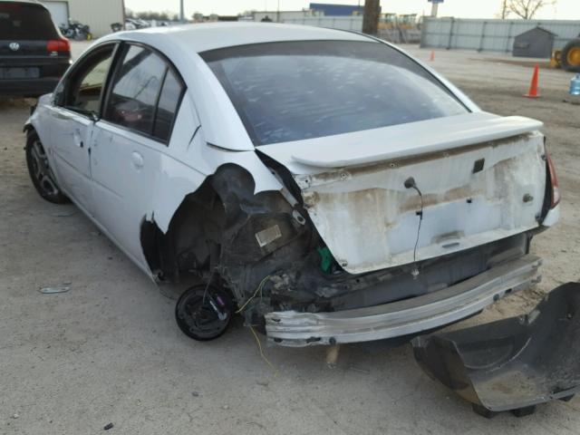 1G8AL54F33Z196064 - 2003 SATURN ION LEVEL WHITE photo 3