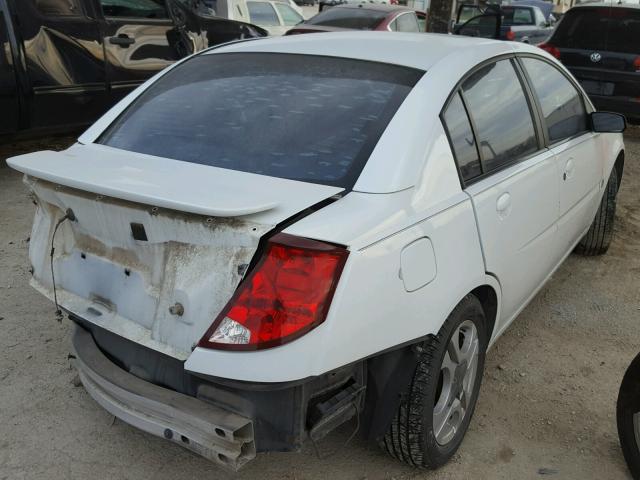 1G8AL54F33Z196064 - 2003 SATURN ION LEVEL WHITE photo 4