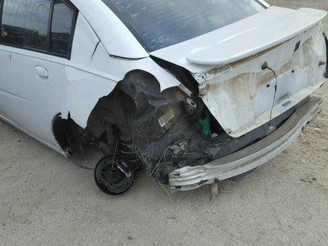 1G8AL54F33Z196064 - 2003 SATURN ION LEVEL WHITE photo 9