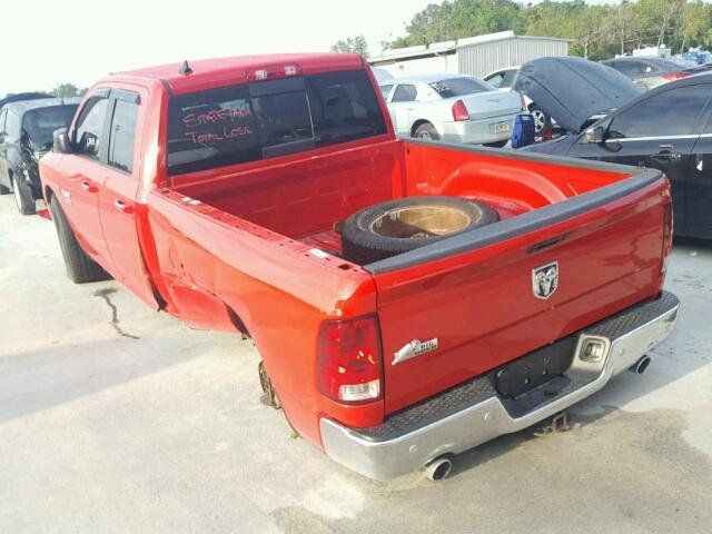 1C6RR6GT2ES114357 - 2014 RAM 1500 RED photo 3