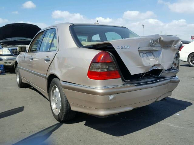 WDBHA24G5YA815964 - 2000 MERCEDES-BENZ C 230 BROWN photo 3