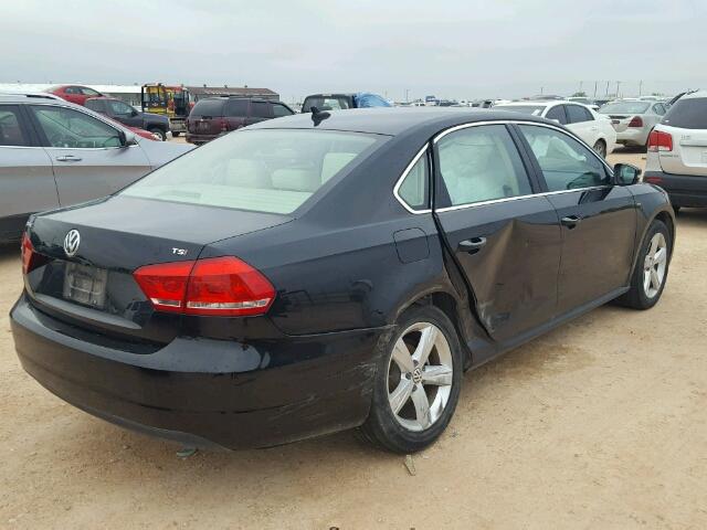 1VWAS7A36FC104755 - 2015 VOLKSWAGEN PASSAT S Սև լուսանկար 4